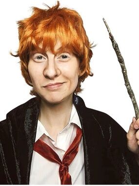 Allaura Ron Weasley Red Halloween Wig Harry Potter